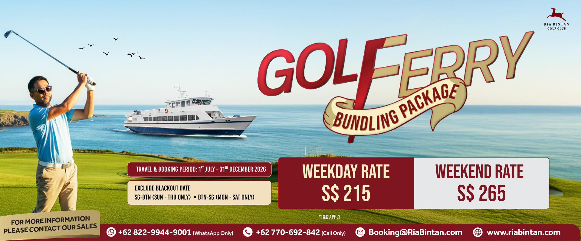 Golf-Ferry